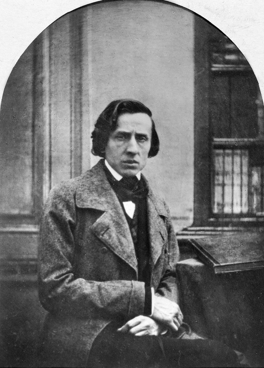 Frederic Chopin lengyel zeneszerző és zongoraművész alkotó: Louis Auguste Bisson
