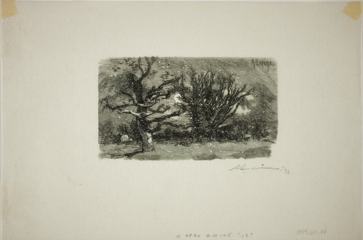 Au Dormoir de Lantara alkotó: Louis Auguste Lepère