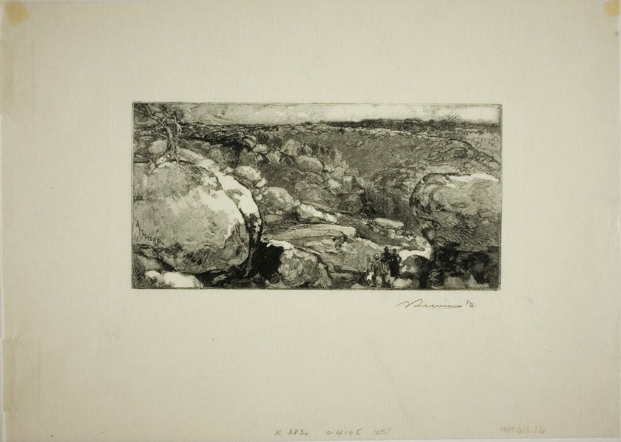 Le Cirque du Long-Rocher alkotó: Louis Auguste Lepère