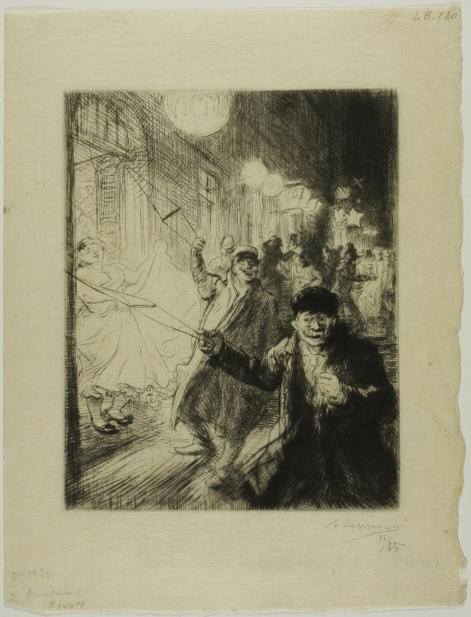 Le Nys, Amszterdam alkotó: Louis Auguste Lepère
