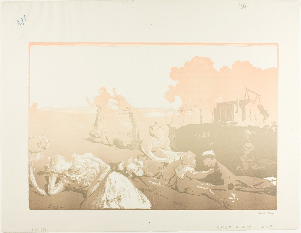 Modern bukolikus alkotó: Louis Auguste Lepère