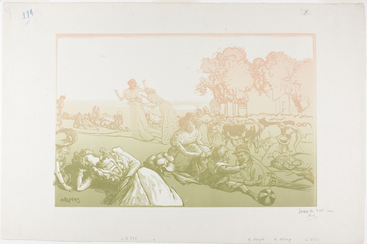 Modern bukolikus alkotó: Louis Auguste Lepère