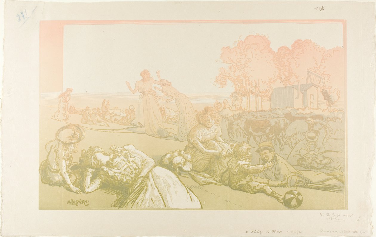 Modern bukolikus alkotó: Louis Auguste Lepère