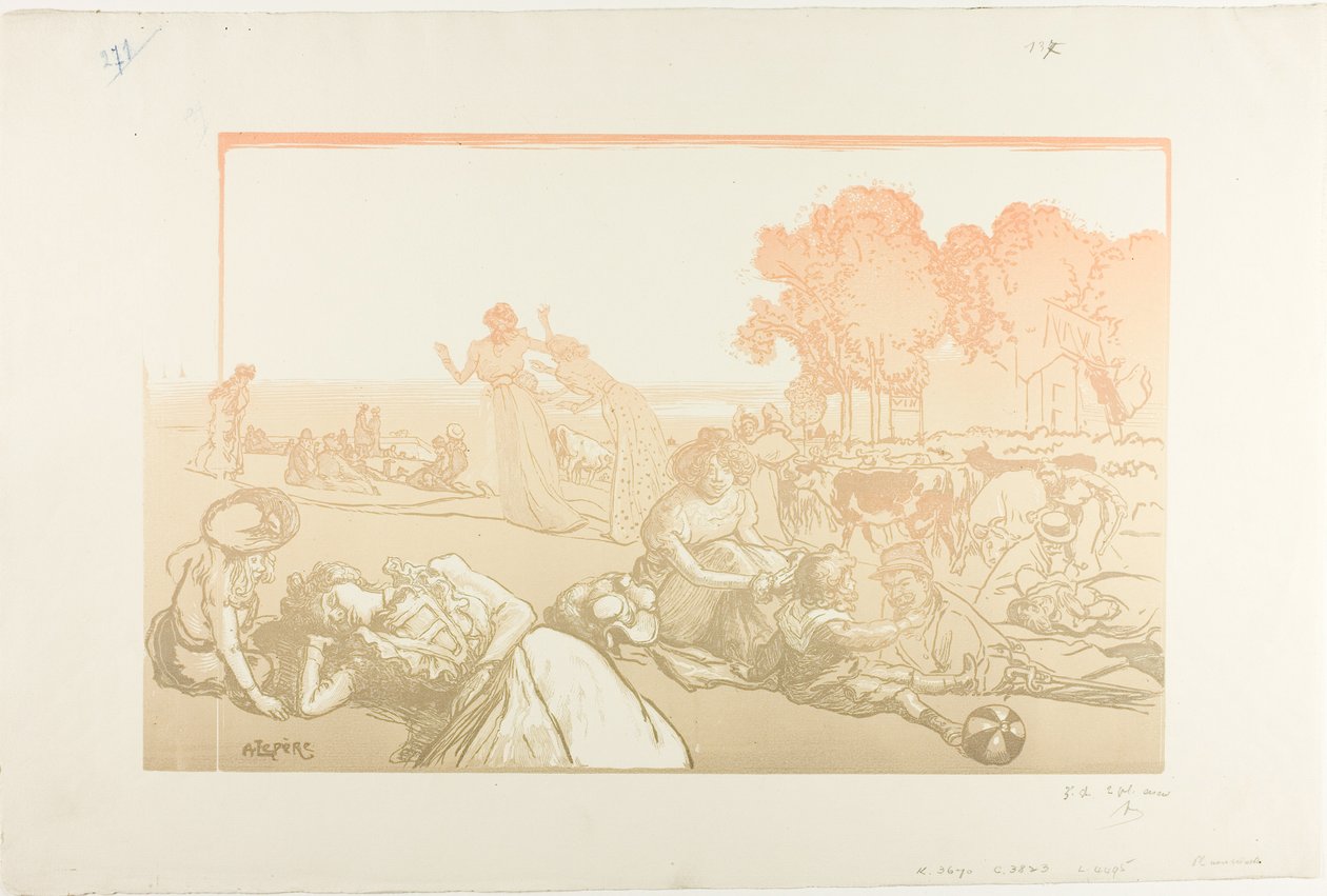 Modern bukolikus alkotó: Louis Auguste Lepère