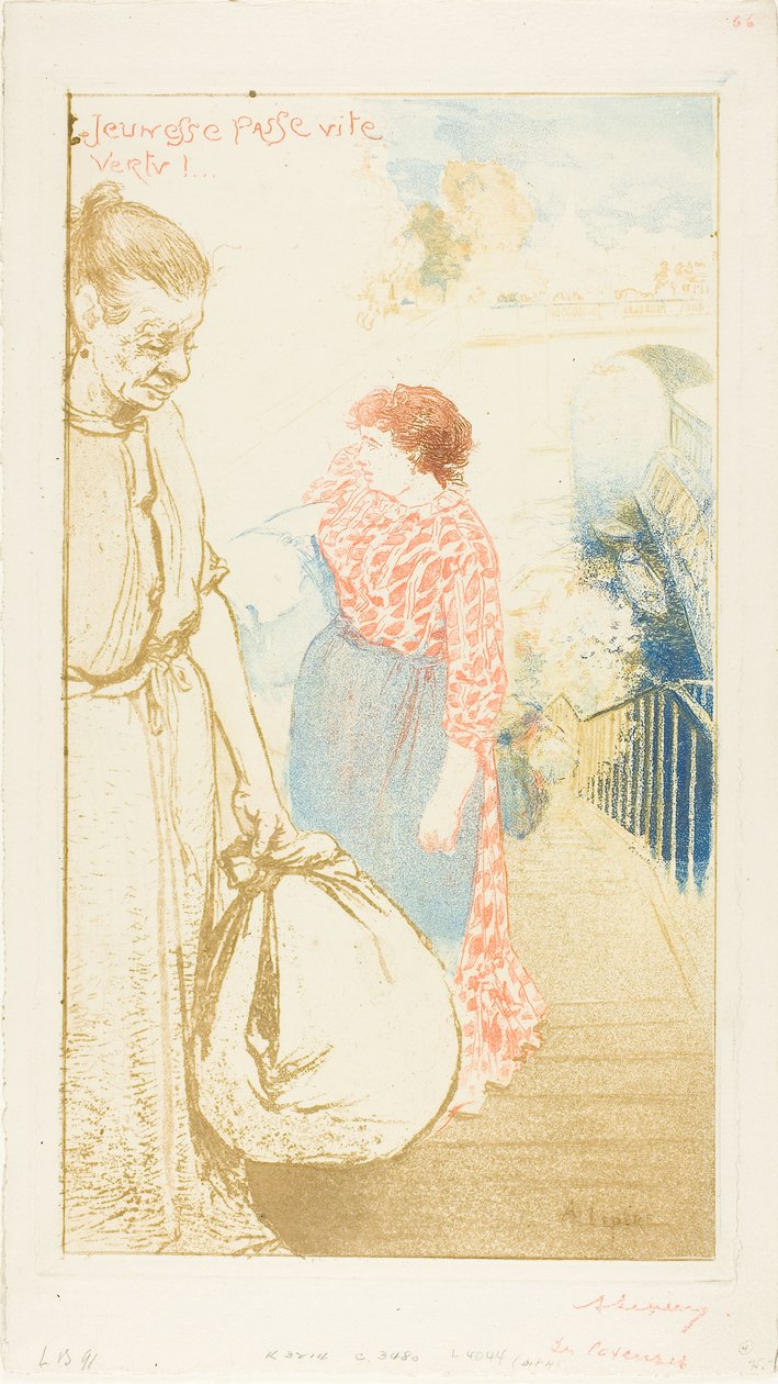 A mosónők alkotó: Louis Auguste Lepère