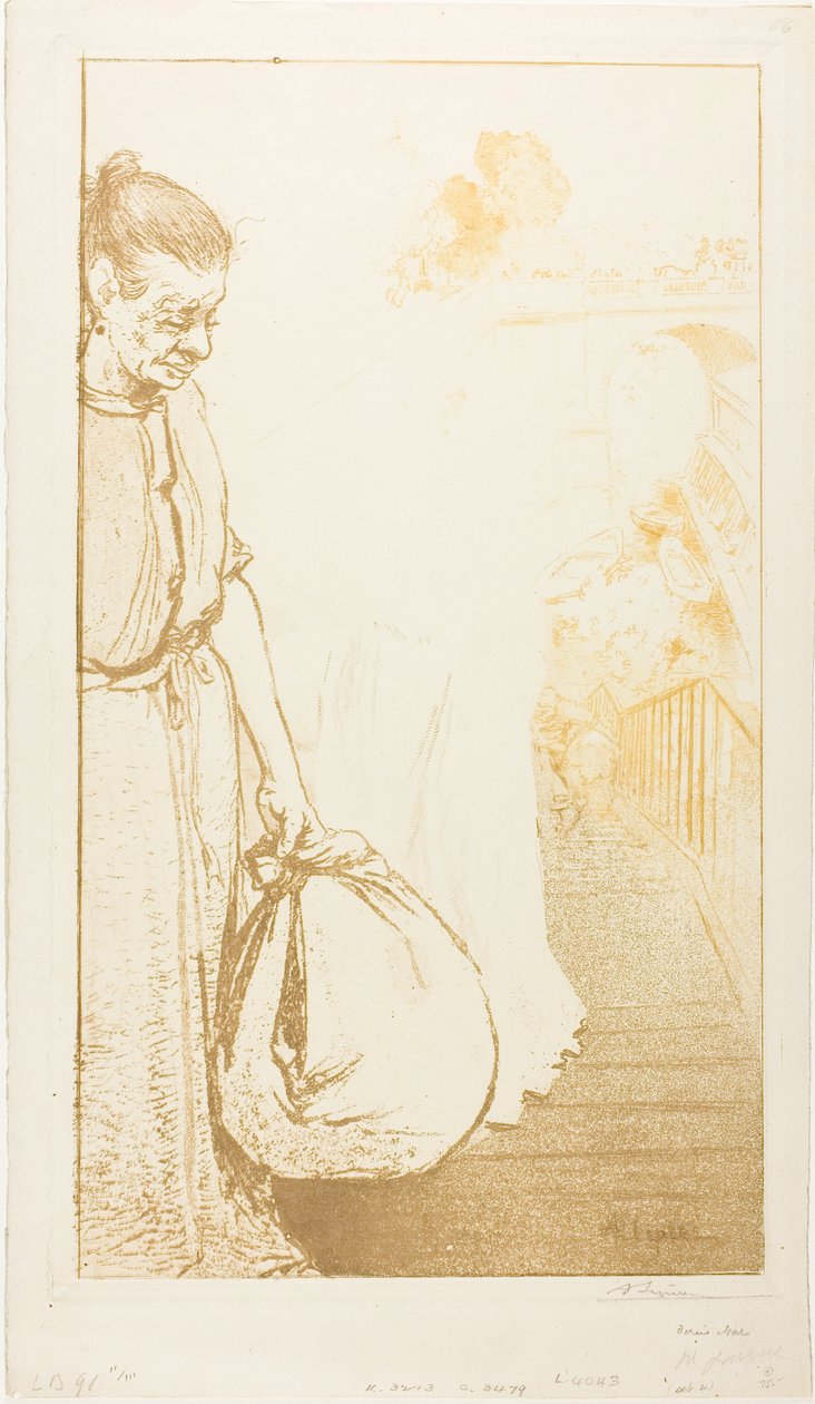 A mosónők alkotó: Louis Auguste Lepère