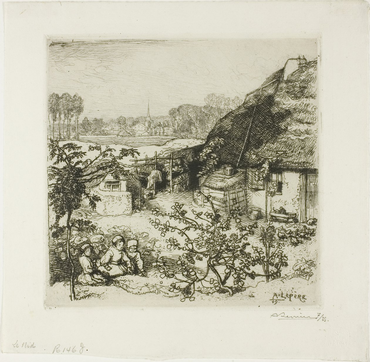 A fészek alkotó: Louis Auguste Lepère