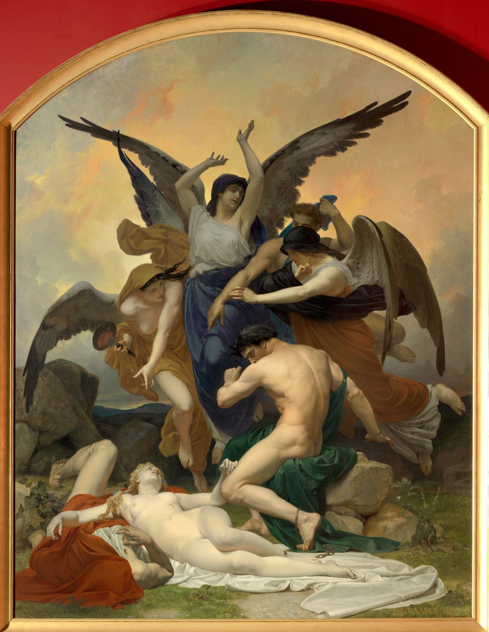 A megbánás, 1875 alkotó: Louis Baader