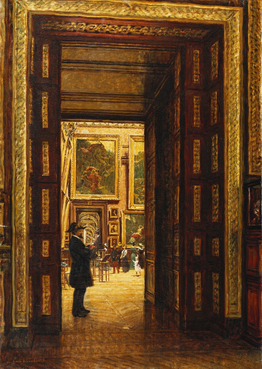 A Szalonban alkotó: Louis Beraud