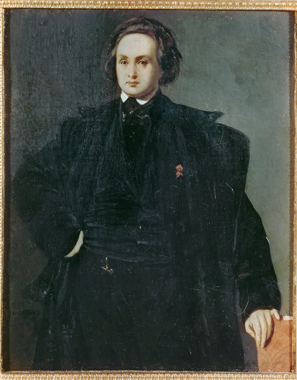 Victor Hugo költő fiatalemberként ... (festmény, vászon) alkotó: Louis Boulanger