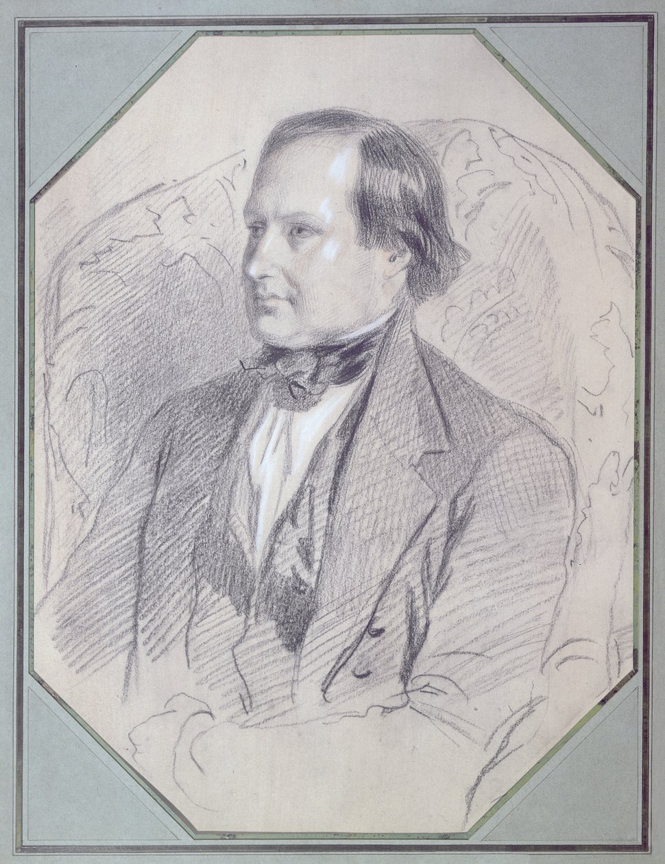 Victor Hugo (1802-85), 1843 alkotó: Louis Boulanger
