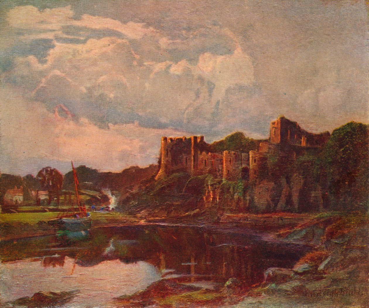 Chepstow kastély, 1862-1924, 1924 alkotó: Louis Burleigh Bruhl