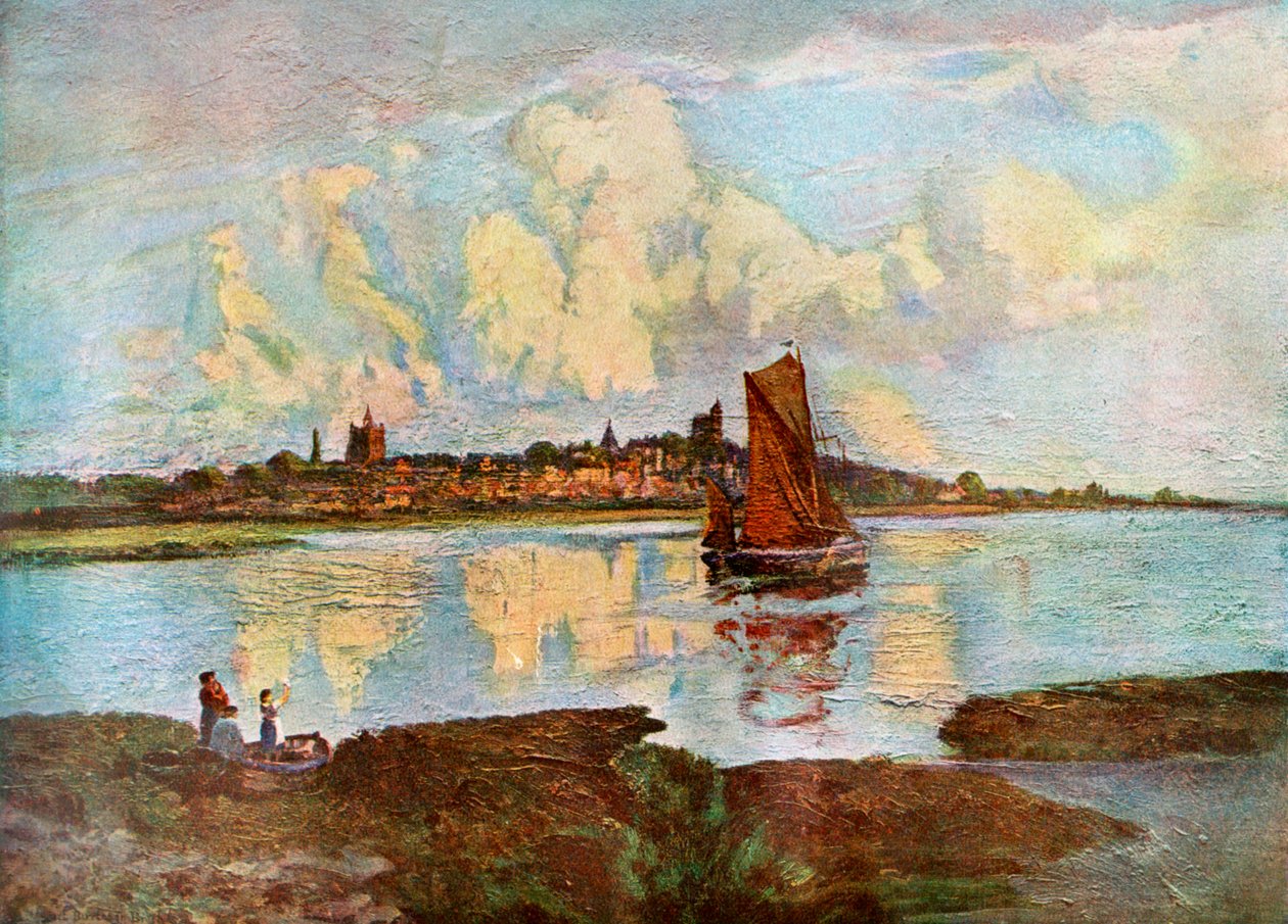 Maldon, Heybridge-ből, Essexből, 1924-1926. alkotó: Louis Burleigh Bruhl