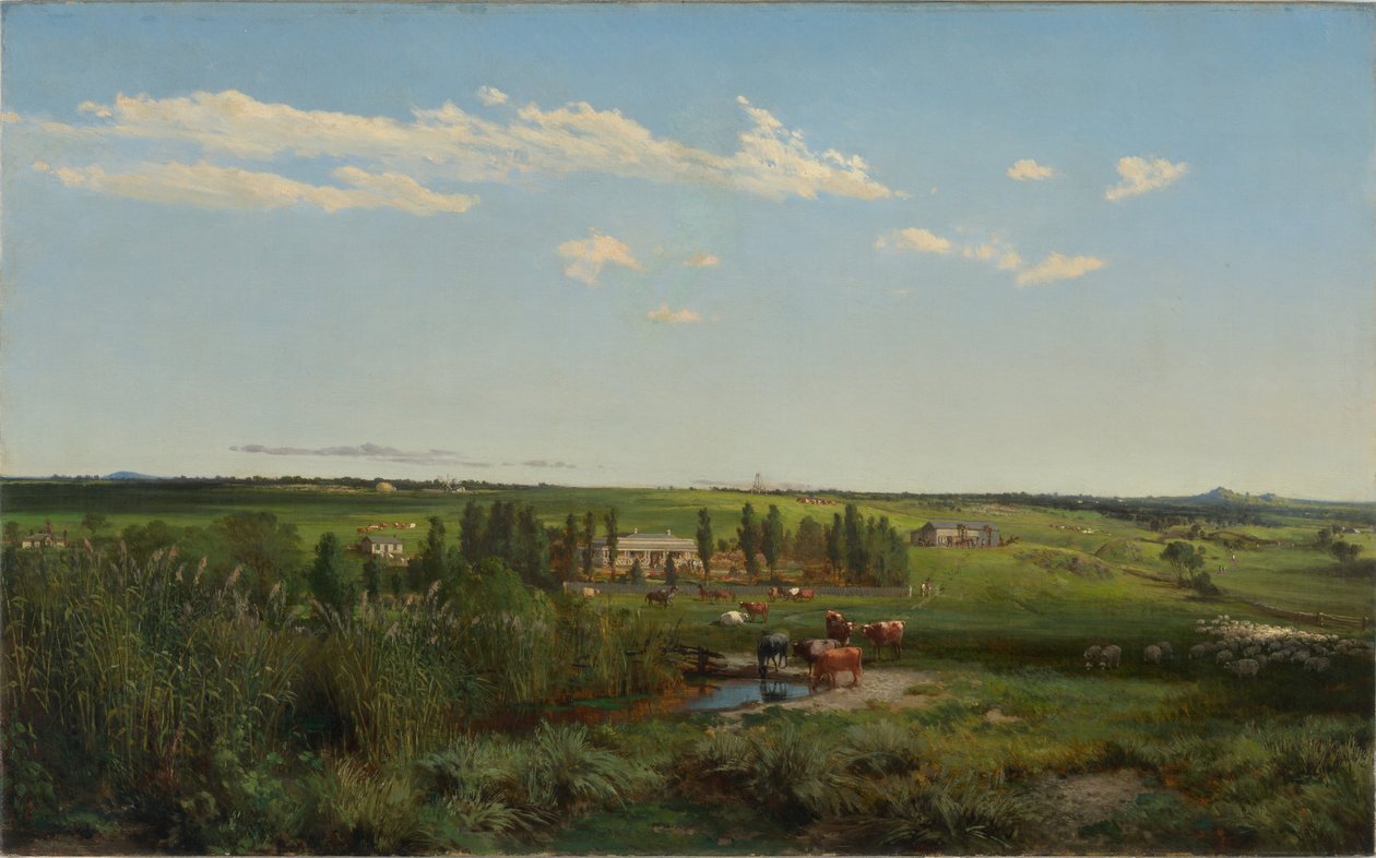 Mount Fyans tanya, 1869 alkotó: Louis Buvelot