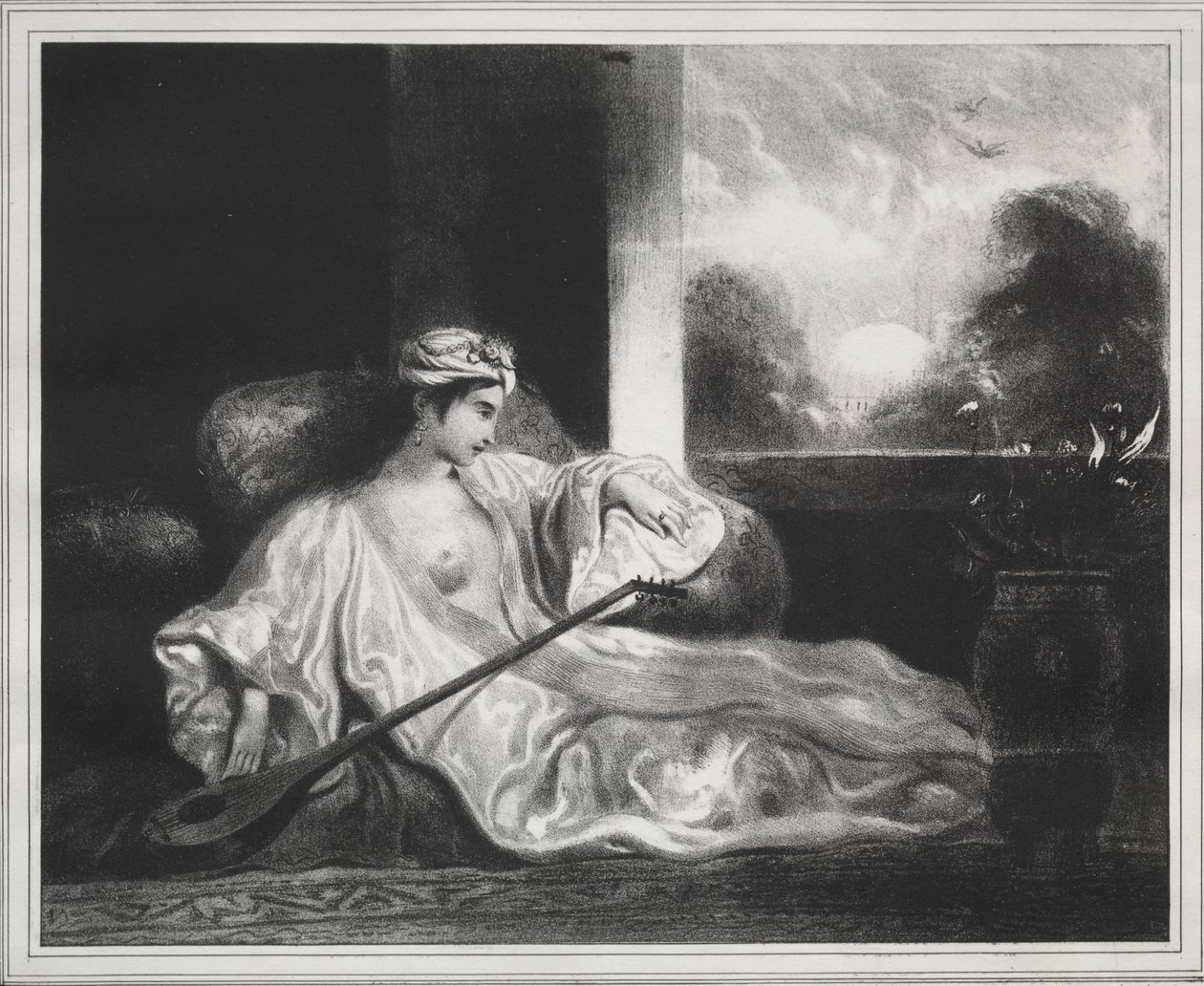 Orientalia. alkotó: Louis Candide Boulanger
