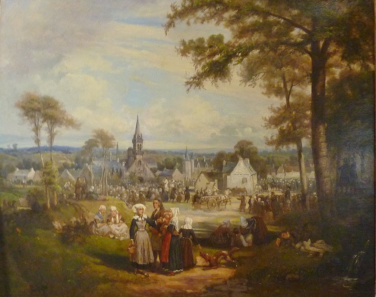 Francia: Kermesse bretonne (Notre-Dame-de-Confort). alkotó: Louis Caradec