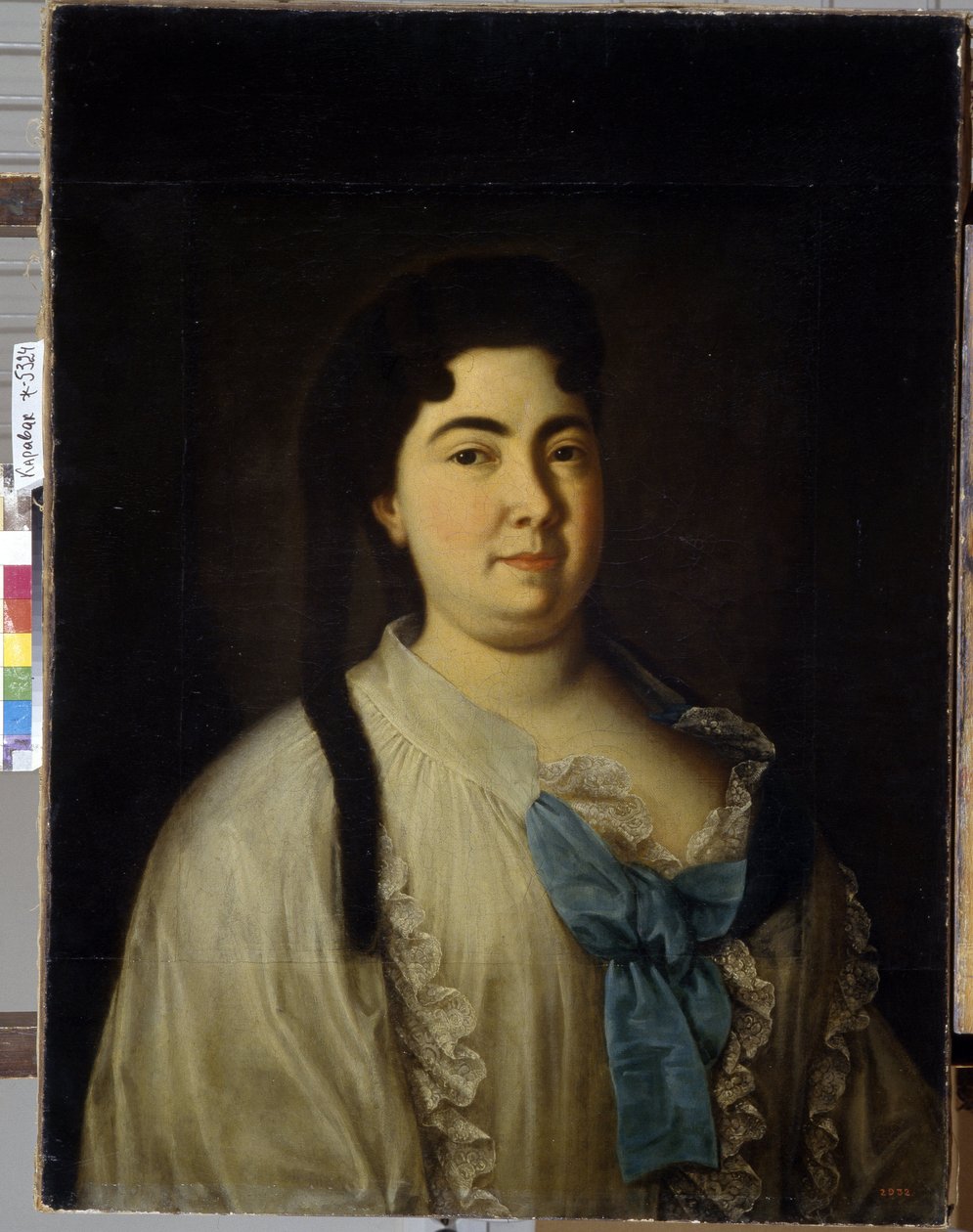 I. Katalin oroszországi császárné portréja (Marthe Helene Skavronskaia alkotó: Louis Caravaque