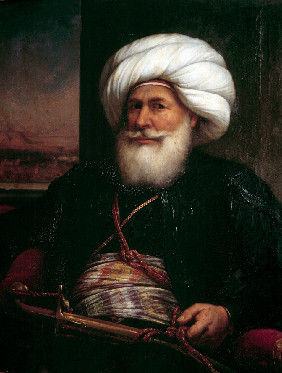 Muhammad Ali pasa portréja alkotó: Louis Charles Auguste Couder