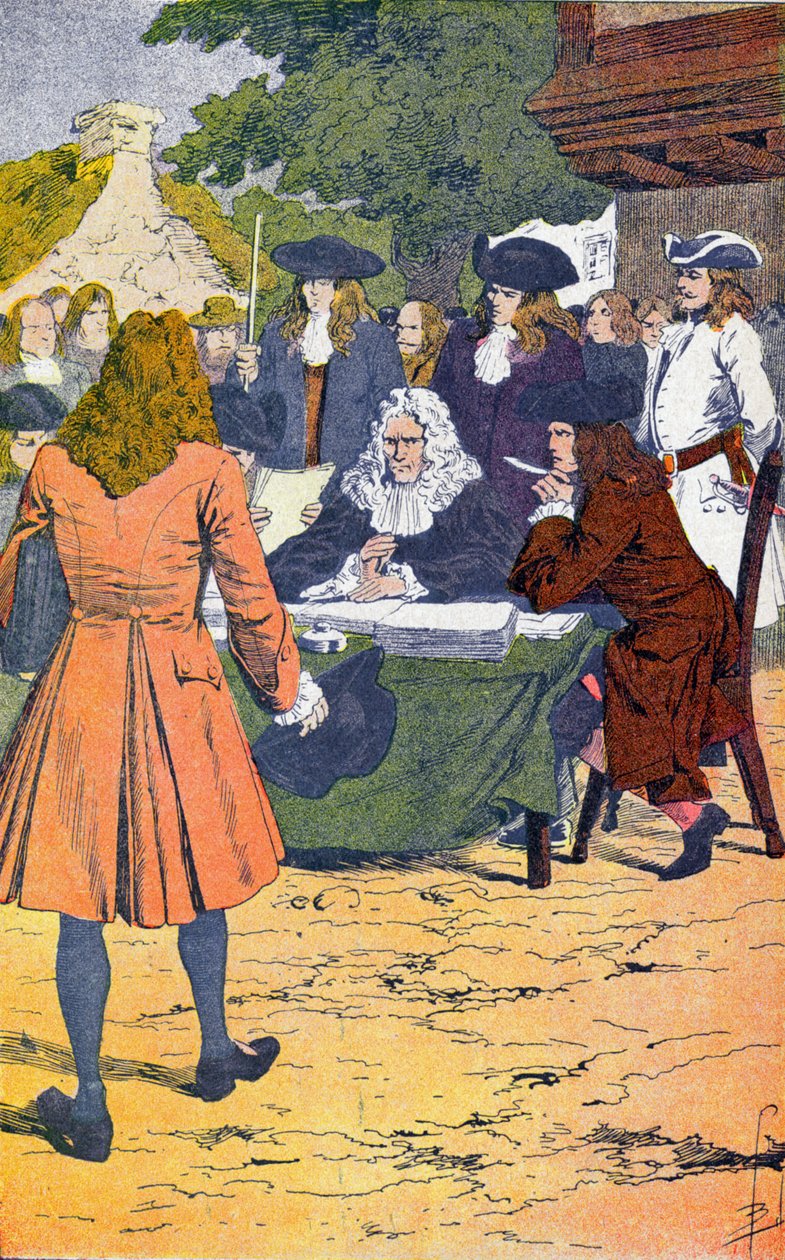 Pénzügy a 17. században alkotó: Louis Charles Bombled