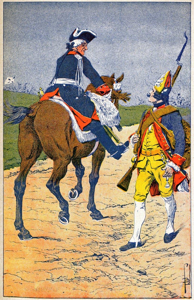 Frigyes porosz alkotó: Louis Charles Bombled