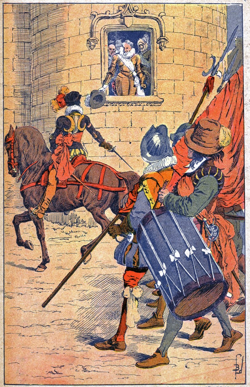 Henri IV és Párizs alkotó: Louis Charles Bombled
