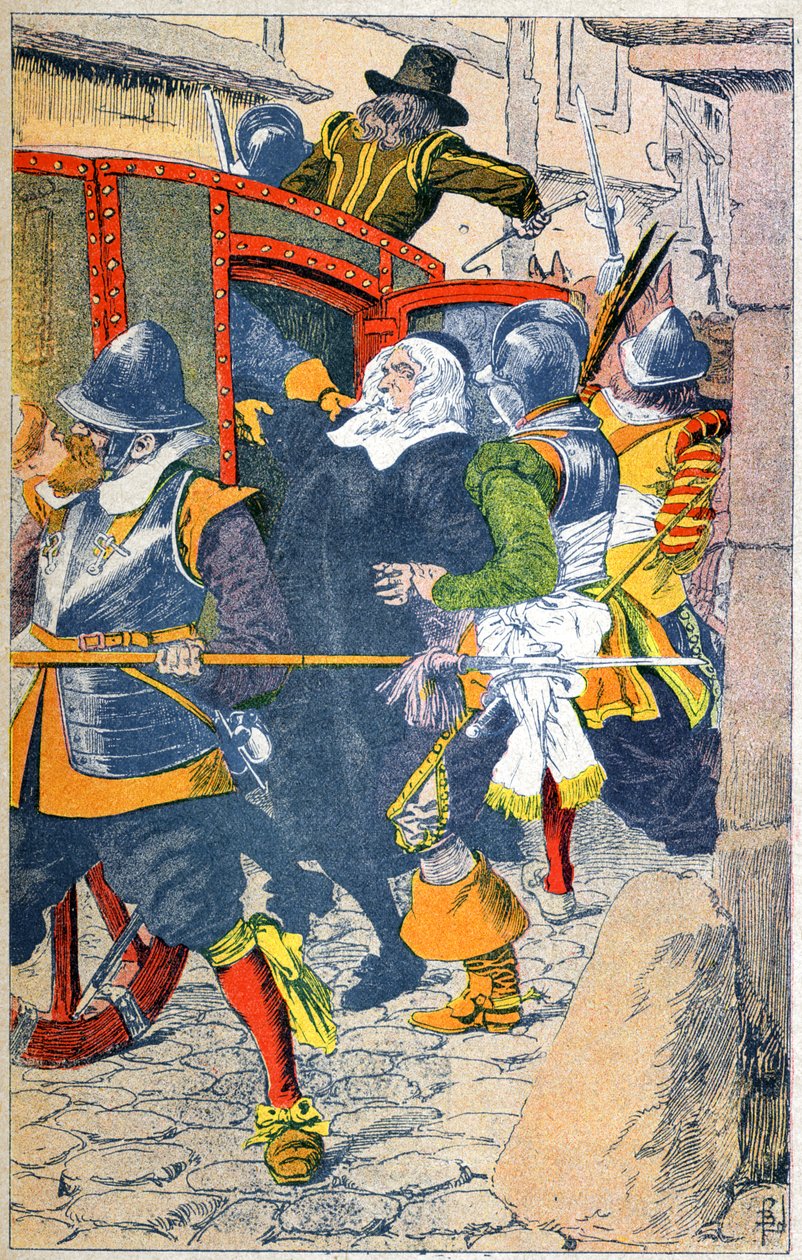 Fronde: Pierre Broussel alkotó: Louis Charles Bombled