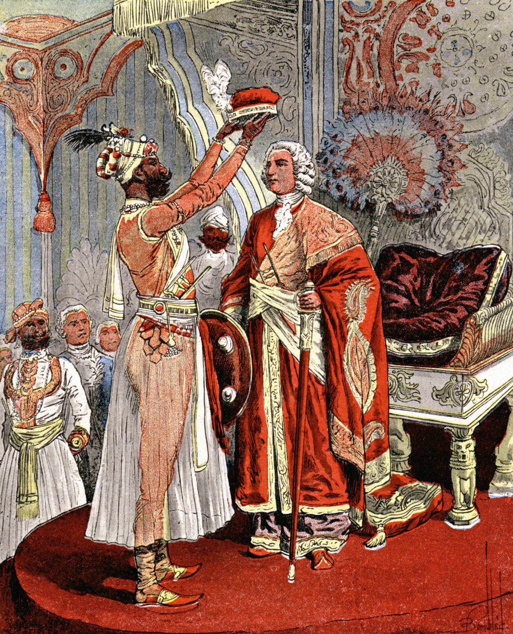 Dupleix élete alkotó: Louis Charles Bombled