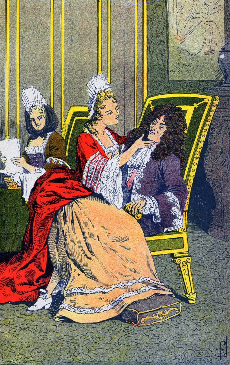 XIV. Lajos család alkotó: Louis Charles Bombled