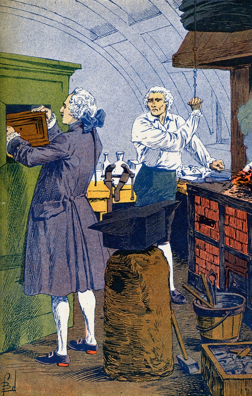Lajos XVI alkotó: Louis Charles Bombled