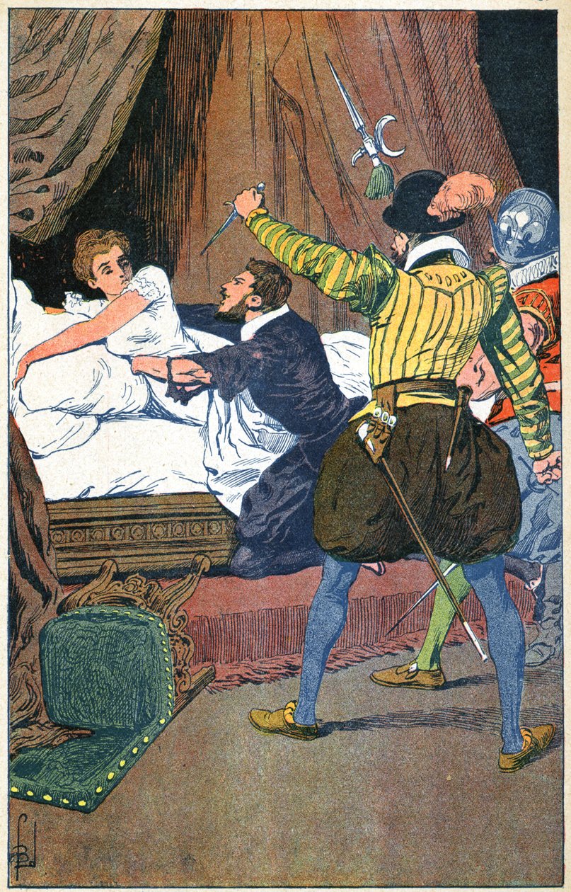 Saint Barthelemy éjszakája alkotó: Louis Charles Bombled