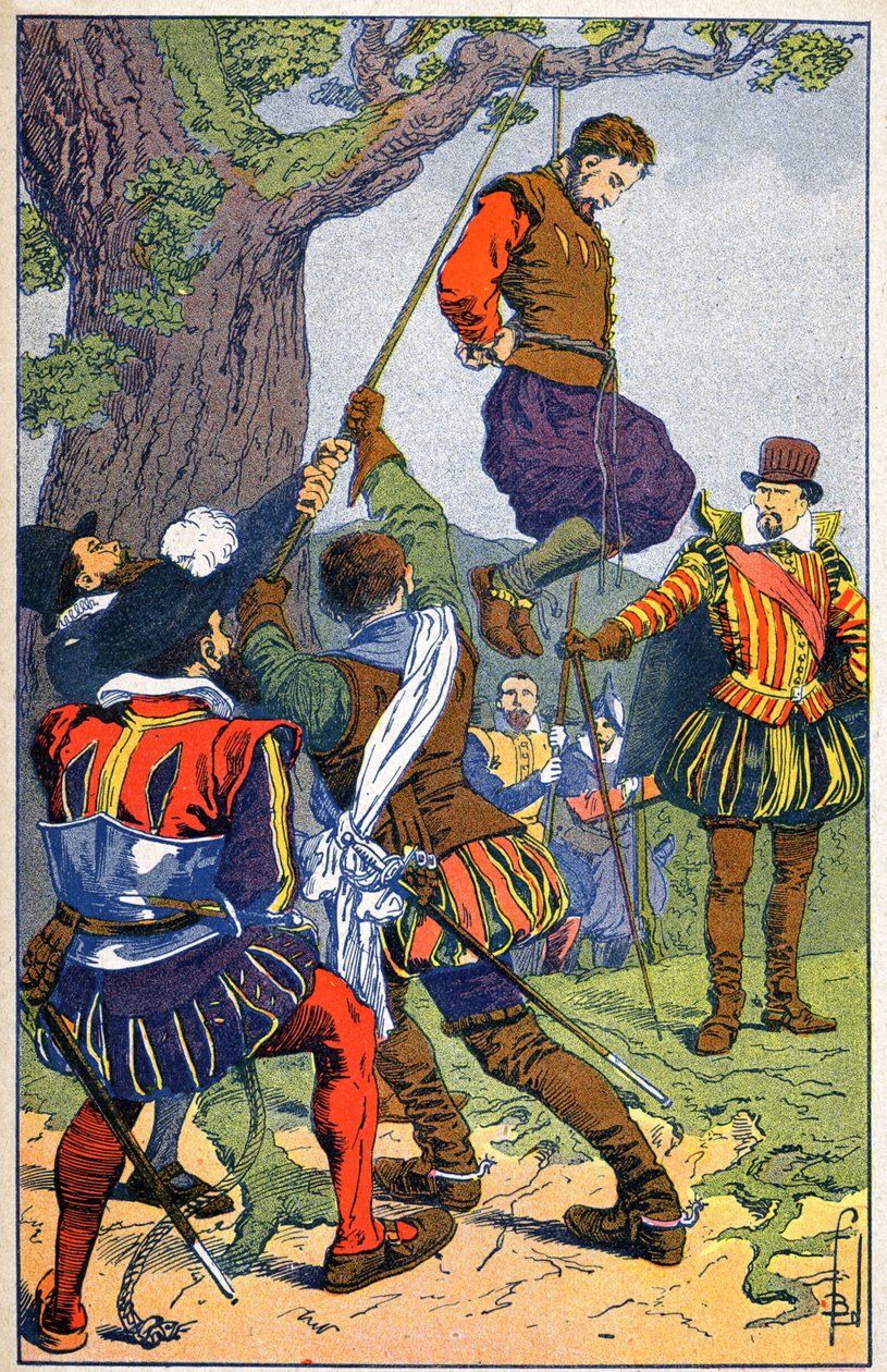 A hugenották elnyomása Blaise de Montluc irányításával alkotó: Louis Charles Bombled