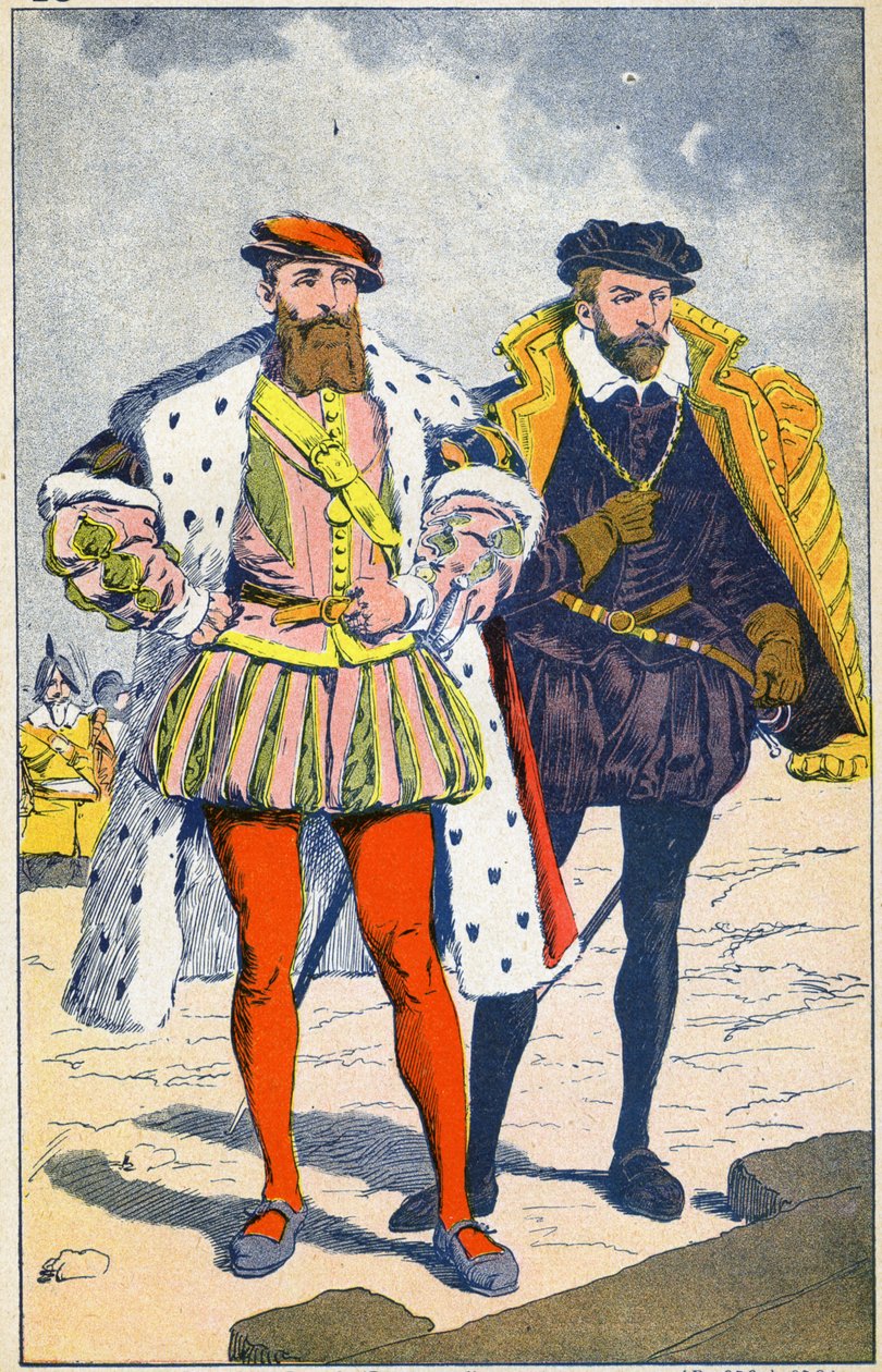 Guise hercege és Coligny admirálisa alkotó: Louis Charles Bombled