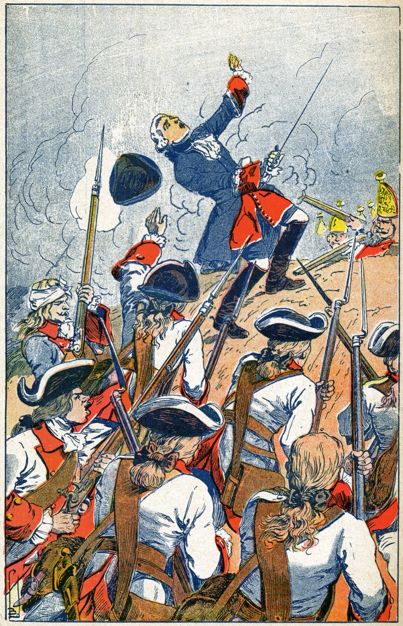 A francia hadsereg szembeszáll az oroszokkal Gdansk ostrománál alkotó: Louis Charles Bombled