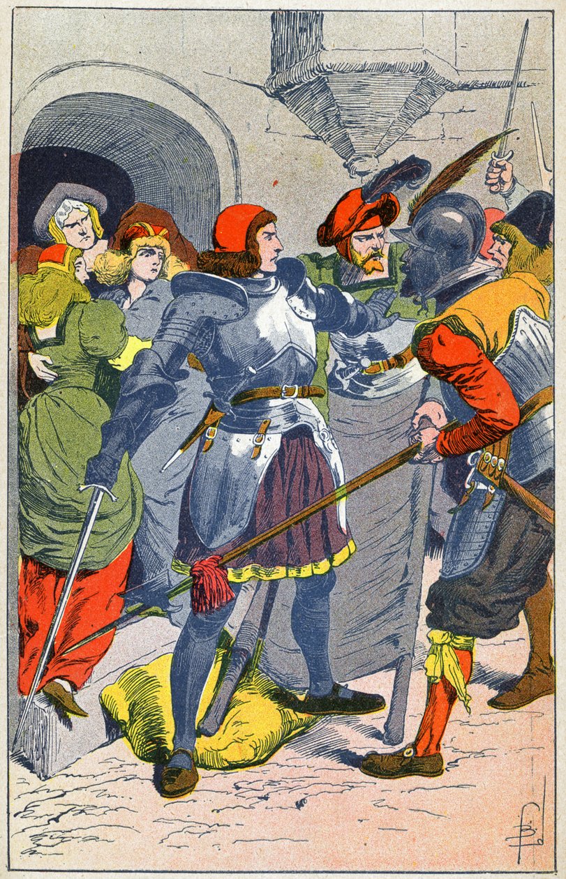A Bayard lovag alkotó: Louis Charles Bombled
