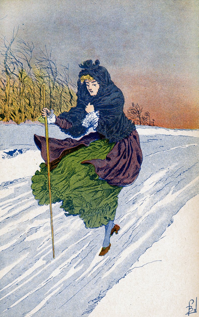 Az utolsó Valois, Margit királyné... alkotó: Louis Charles Bombled