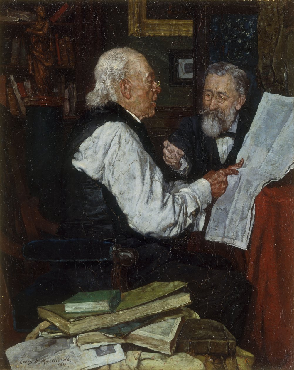 A hírek megvitatása: Az érv alkotó: Louis Charles Moeller