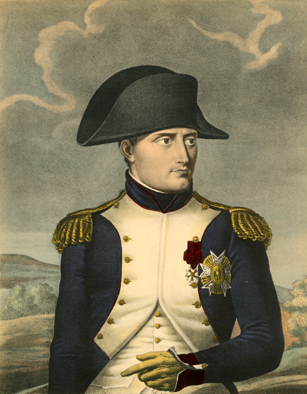 Nagy Napóleon, a franciák császára, Olaszország királya, 1806, 1921. alkotó: Louis Charles Ruotte