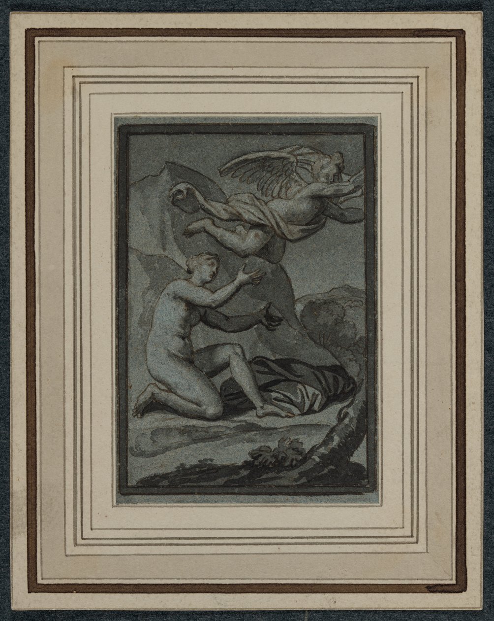 Mitológiai jelenet, 1600-as évek. alkotó: Louis Cheron