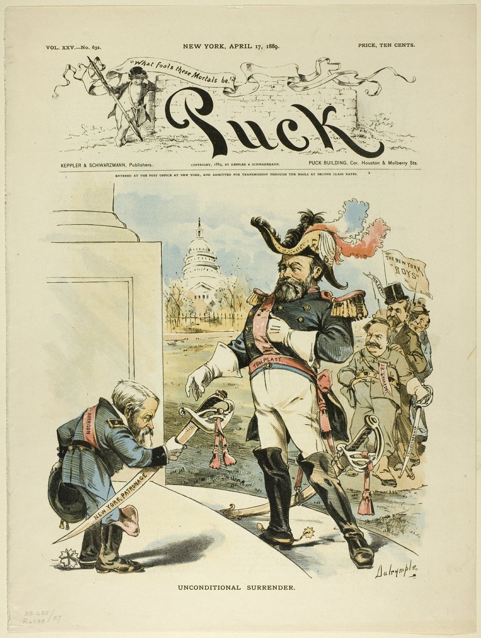 Feltétel nélküli megadás, a Pucktól alkotó: Louis Dalrymple