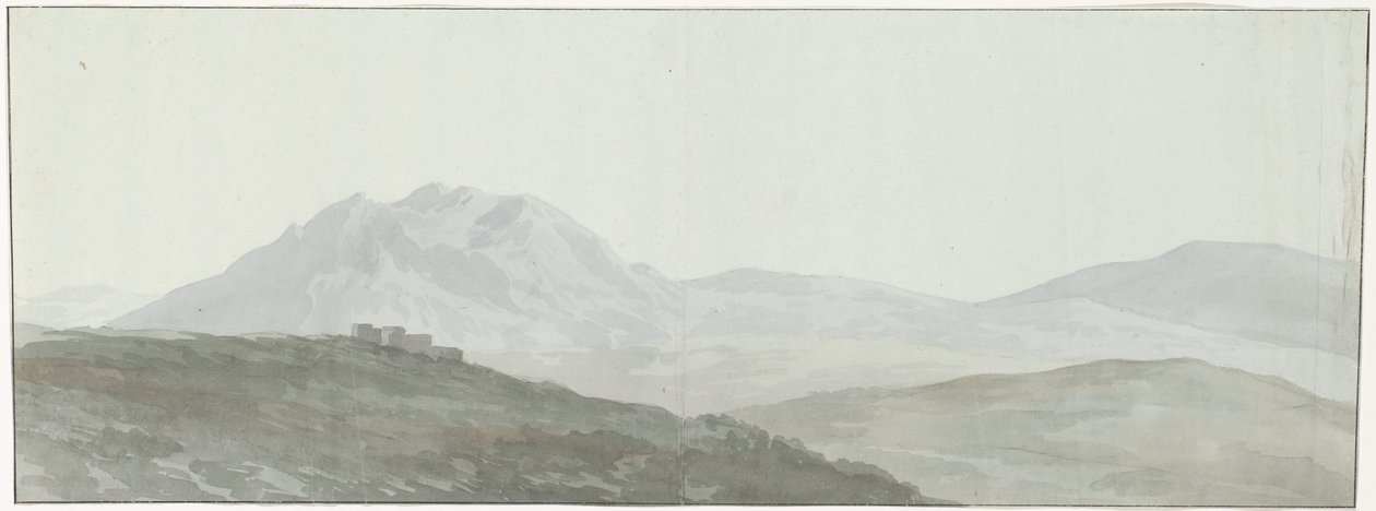 Kilátás az Appenninek csúcsaira Vue de quelques Cimes de l
