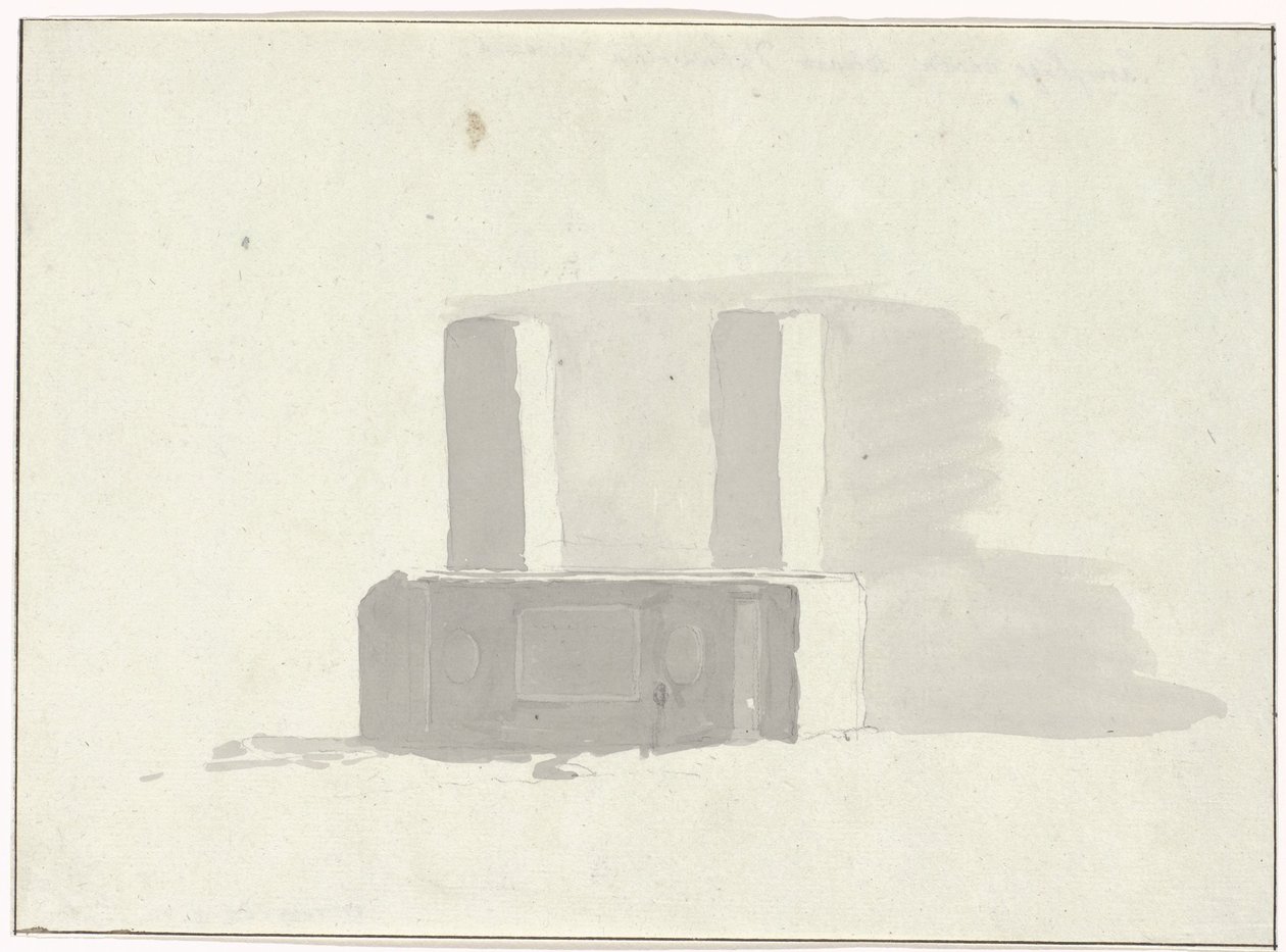 Ősi szarkofág, amely ivóvályúként szolgál Terracinában Sarcophage ancien, servant d