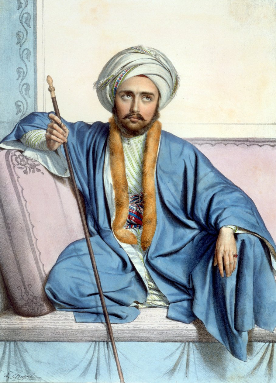 Bilesikdj, örmény – XXXV. tábla, Lemercier metszete a „Voyage à Athens et a à Constantinople” című művéből, írta és illusztrálta Dupre, 1828 alkotó: Louis Dupré