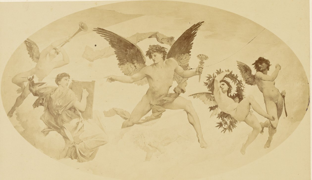 Mennyezet: A zodiákus alkotó: Louis Emile Durandelle