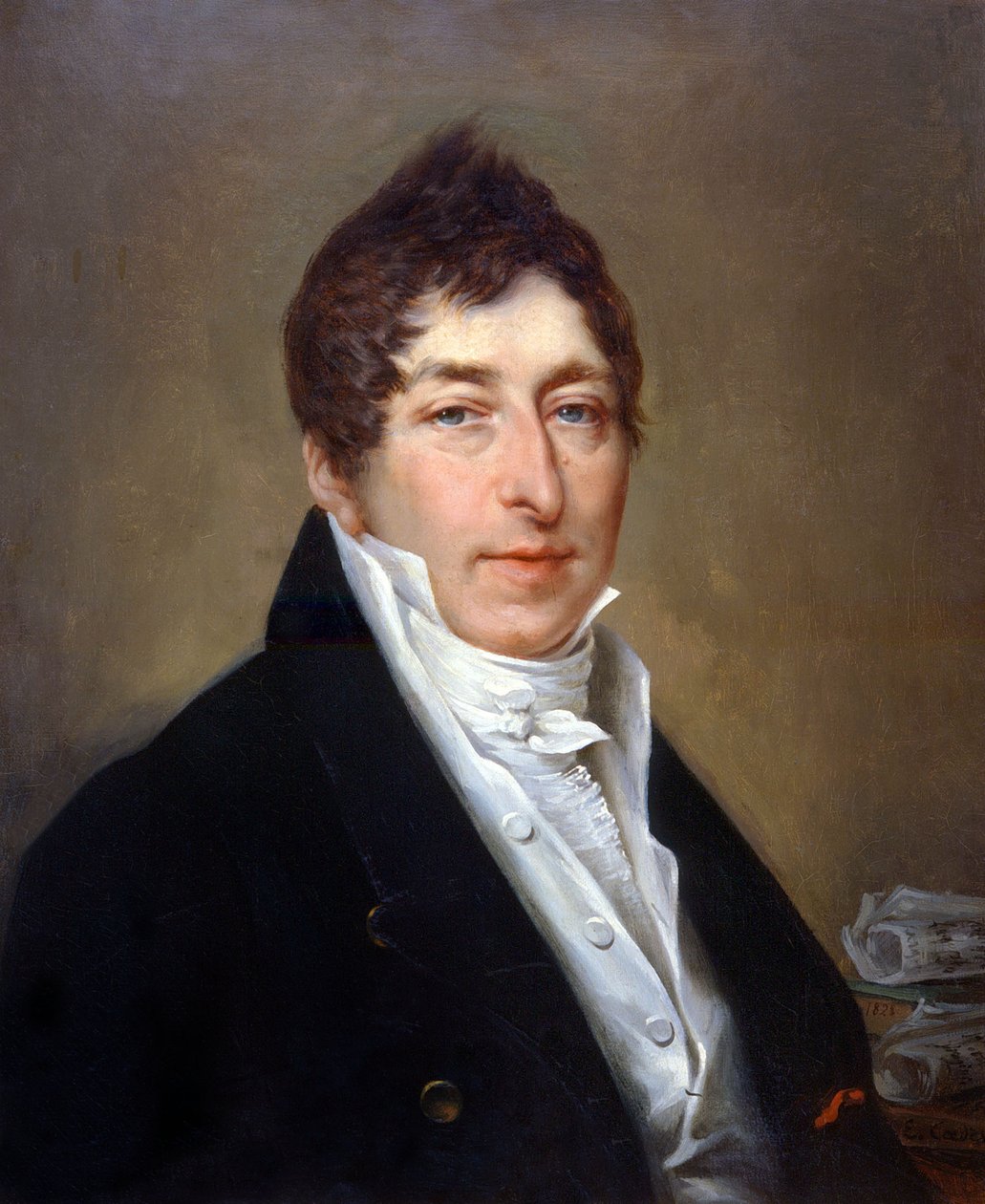 Rodolphe Kreutzer portréja. Festmény alkotó: Louis Eugene Coedes