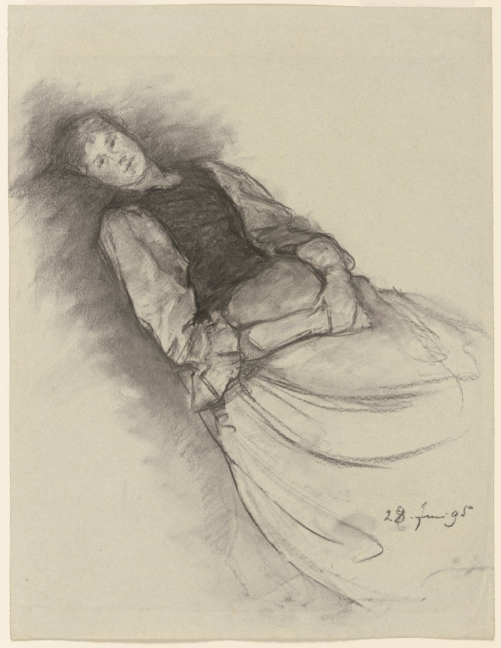 Pihenő Anna Auer alkotó: Louis Eysen