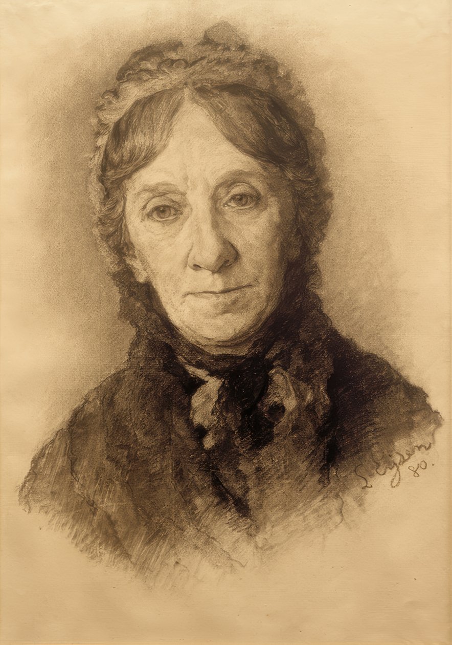 Az anya portréja alkotó: Louis Eysen