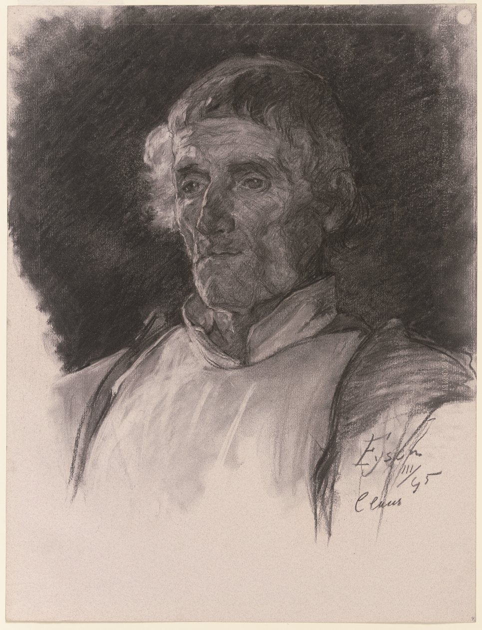 Claus portréja alkotó: Louis Eysen