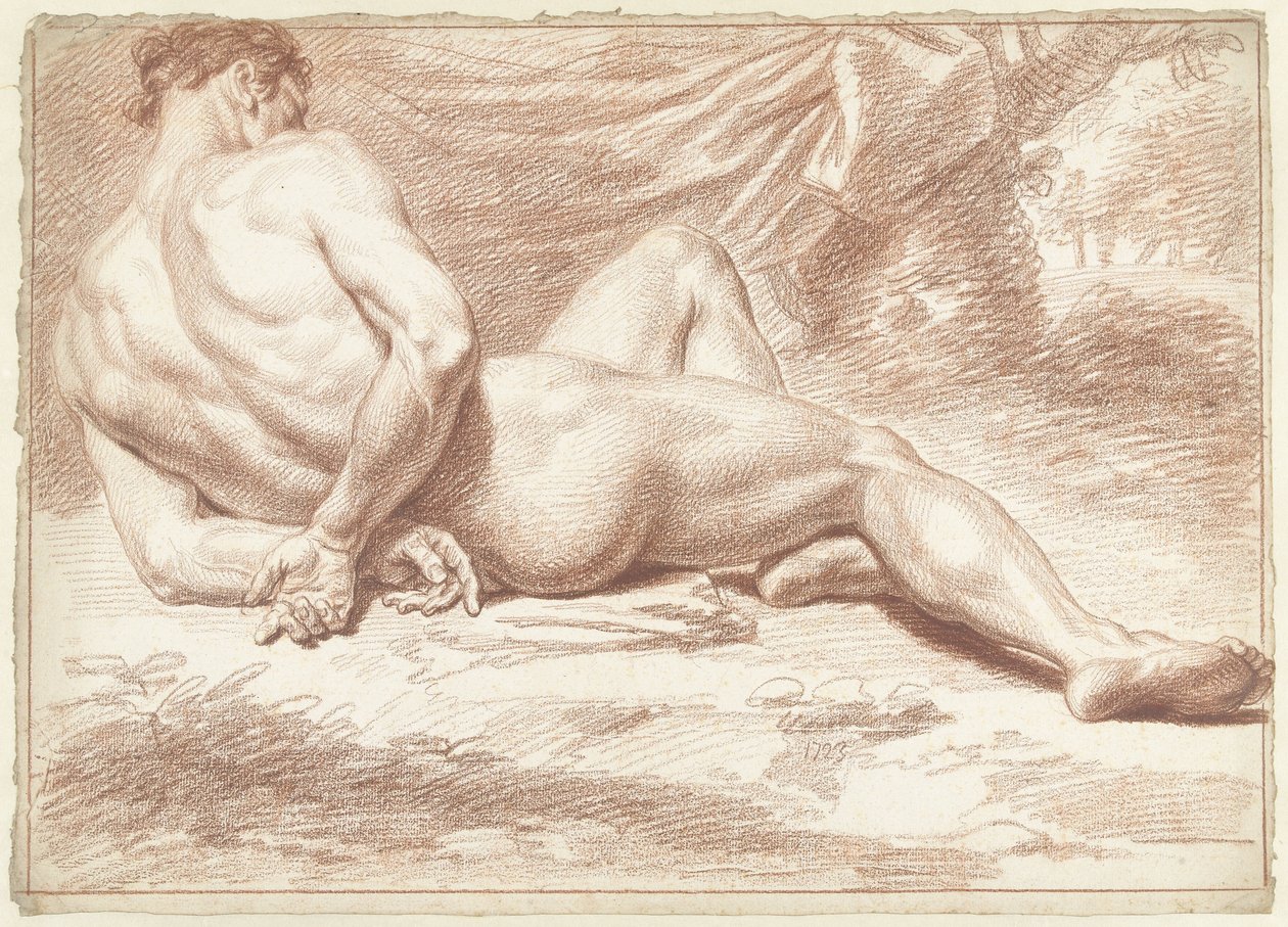 akadémia meztelenül alkotó: Louis Fabritius Dubourg
