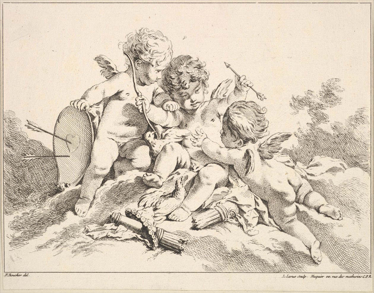 Levegő. alkotó: Louis Felix de la Rue