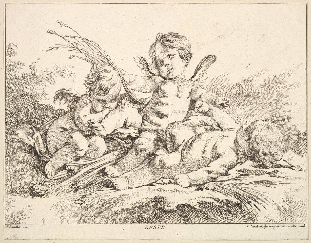Nyár. alkotó: Louis Felix de la Rue